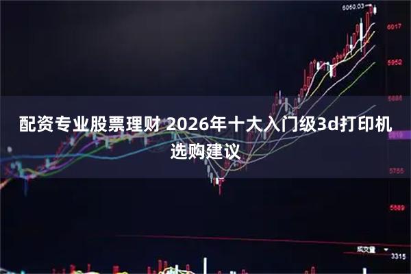 配资专业股票理财 2026年十大入门级3d打印机选购建议